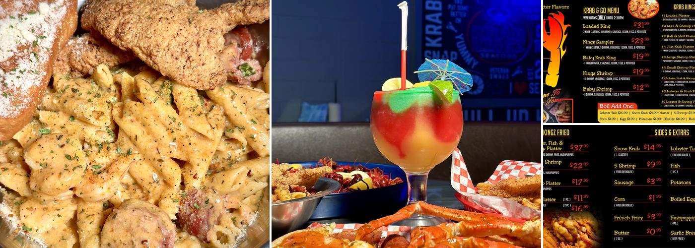 Krab Kingz Menu