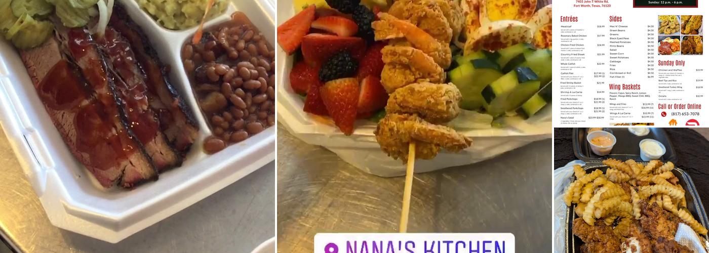 Nana's Kitchen Menu