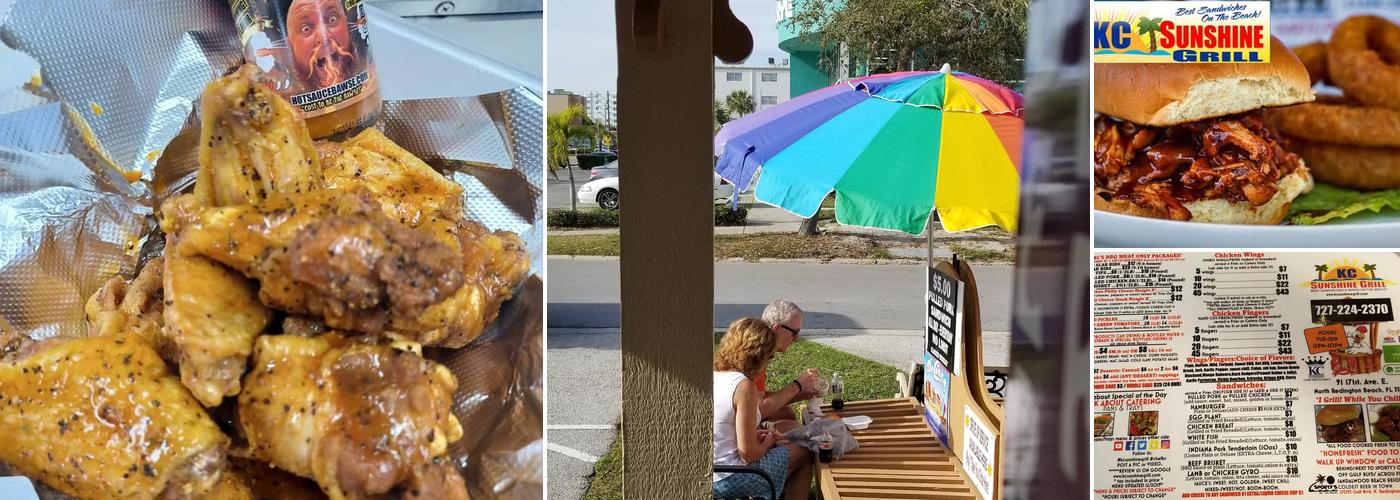 KC Sunshine Grill Menu