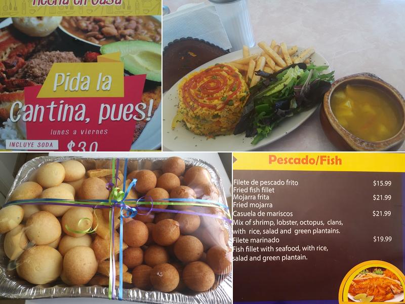 Hacienda colombiana #2 Menu