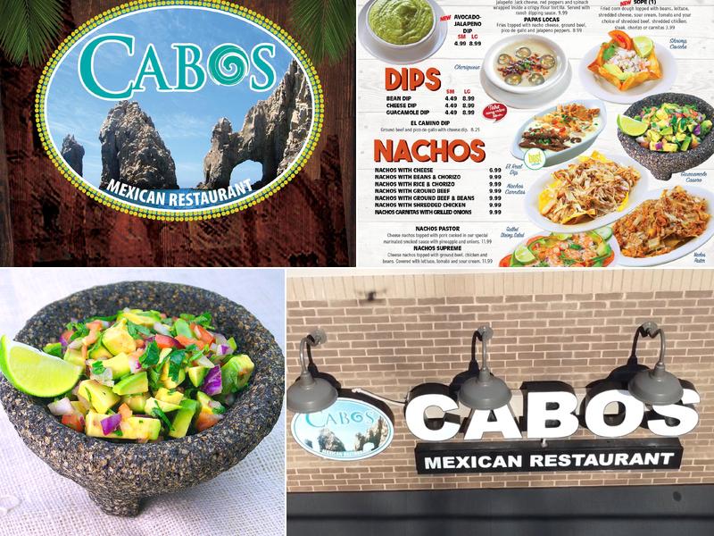 Cabos Mexican Restaurant Menu