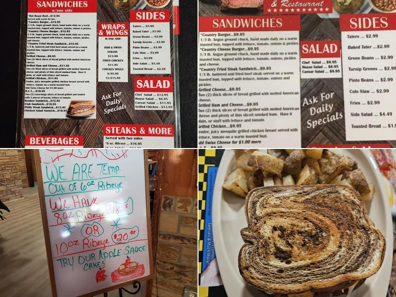 Townsend Pancake House Menu