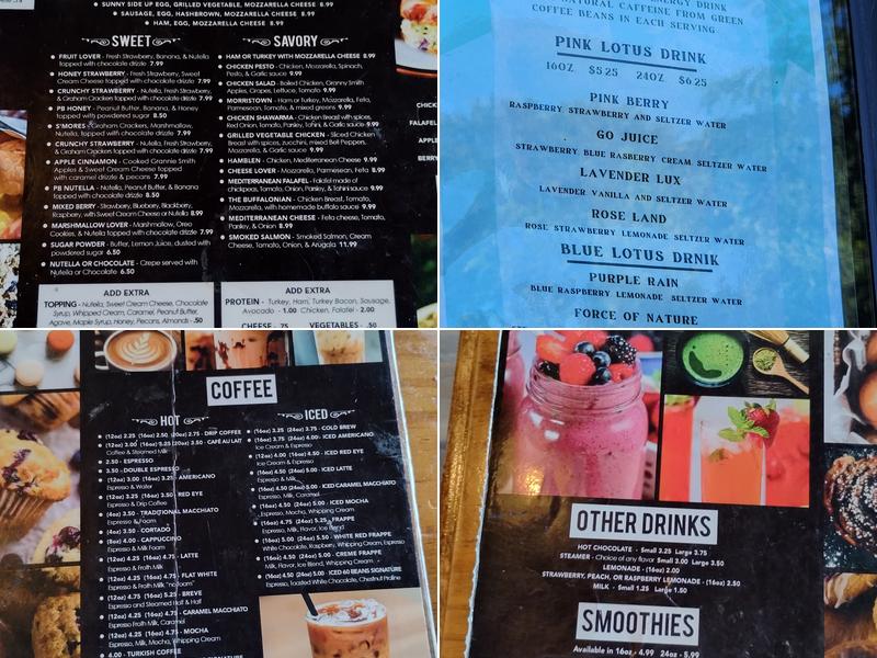 60 Beans Coffee Menu