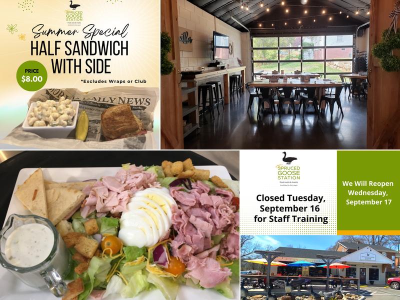Spruced Goose Station: fresh eats and treats