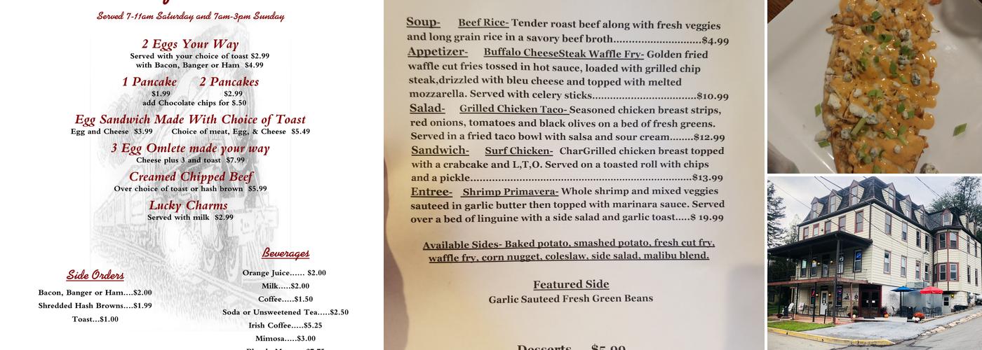 O’Neals 4th Street Station Pub Menu