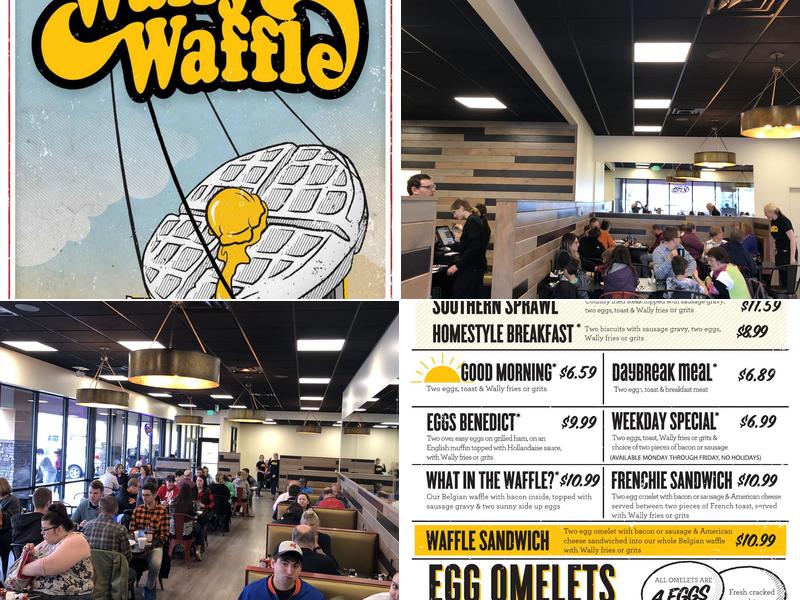 Wally Waffle Menu