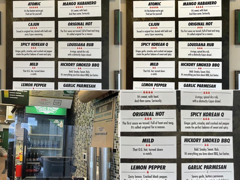 Wingstop Menu