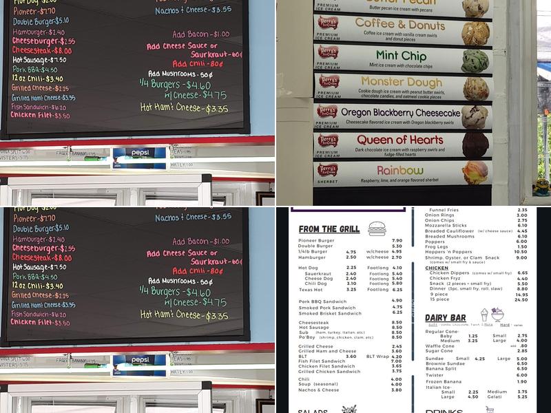 Frog Hut Menu