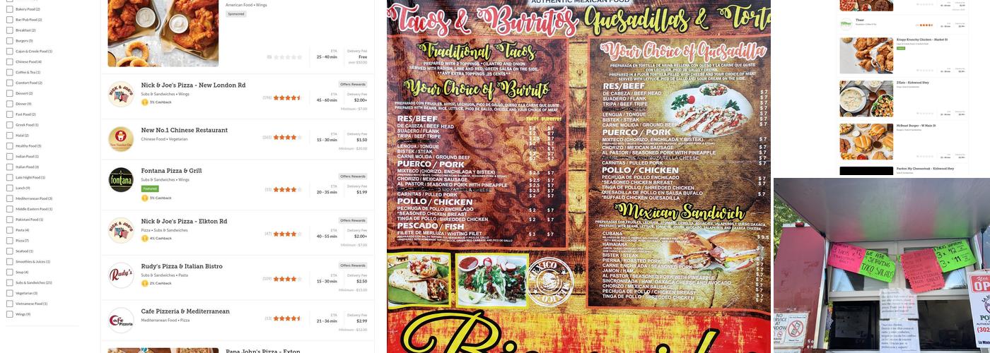La Mixteca Poblana Menu