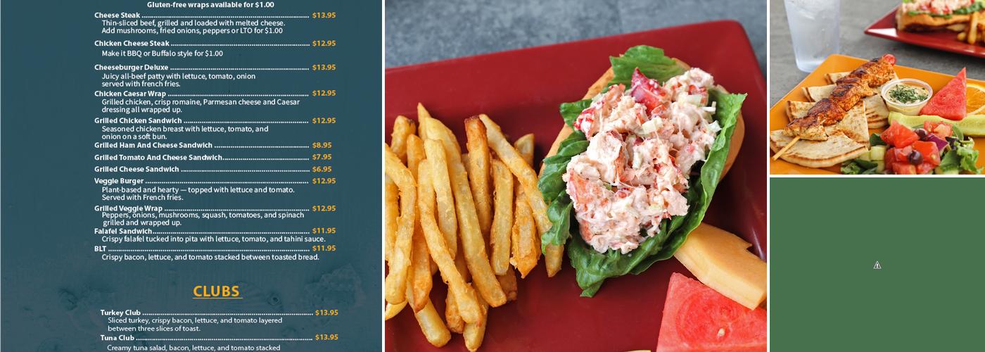 Mermaids Restaurant Menu