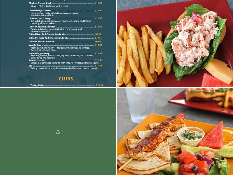 Mermaids Restaurant Menu