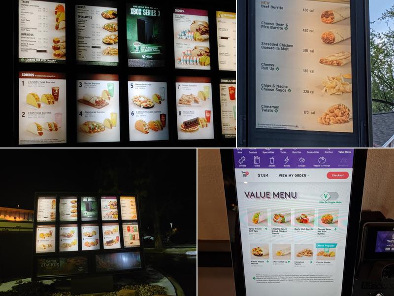 Taco Bell Menu