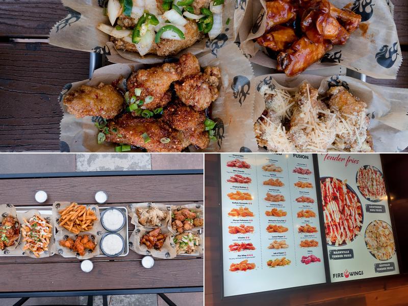 Fire Wings Florin Rd. Menu