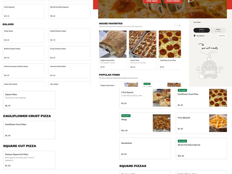 Best Way Pizza - Huntingdon Menu