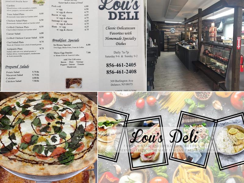 Lou's Deli Menu