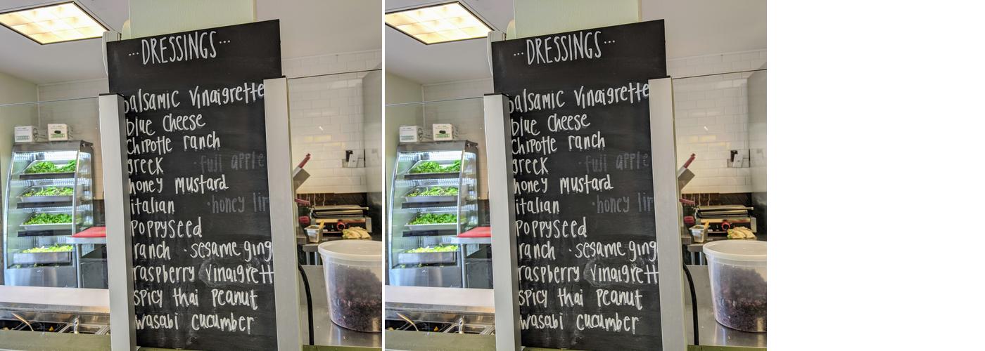 Mystic Salad Company Menu