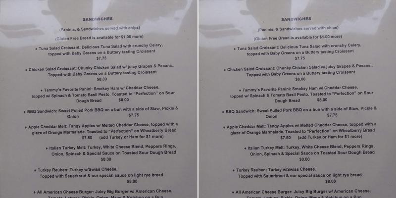 Soup-n-Such Bistro Menu