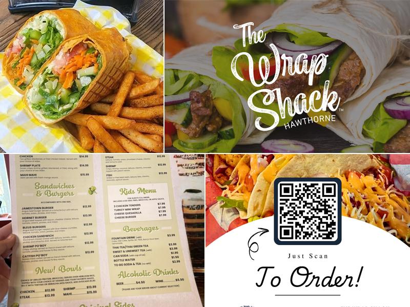 The Wrap Shack / Wrap Shack Plus Menu