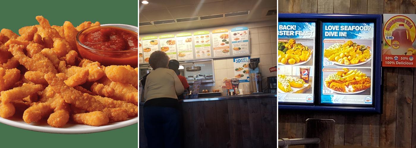 Captain D's Menu