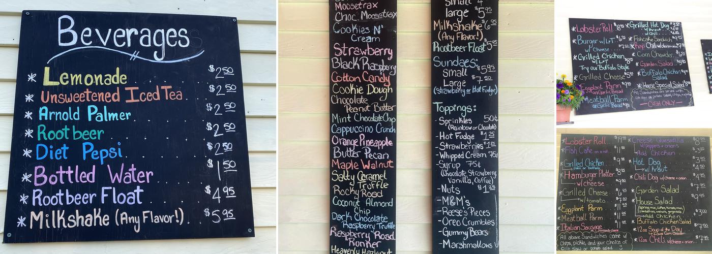 Ludlow Cooking Company Menu