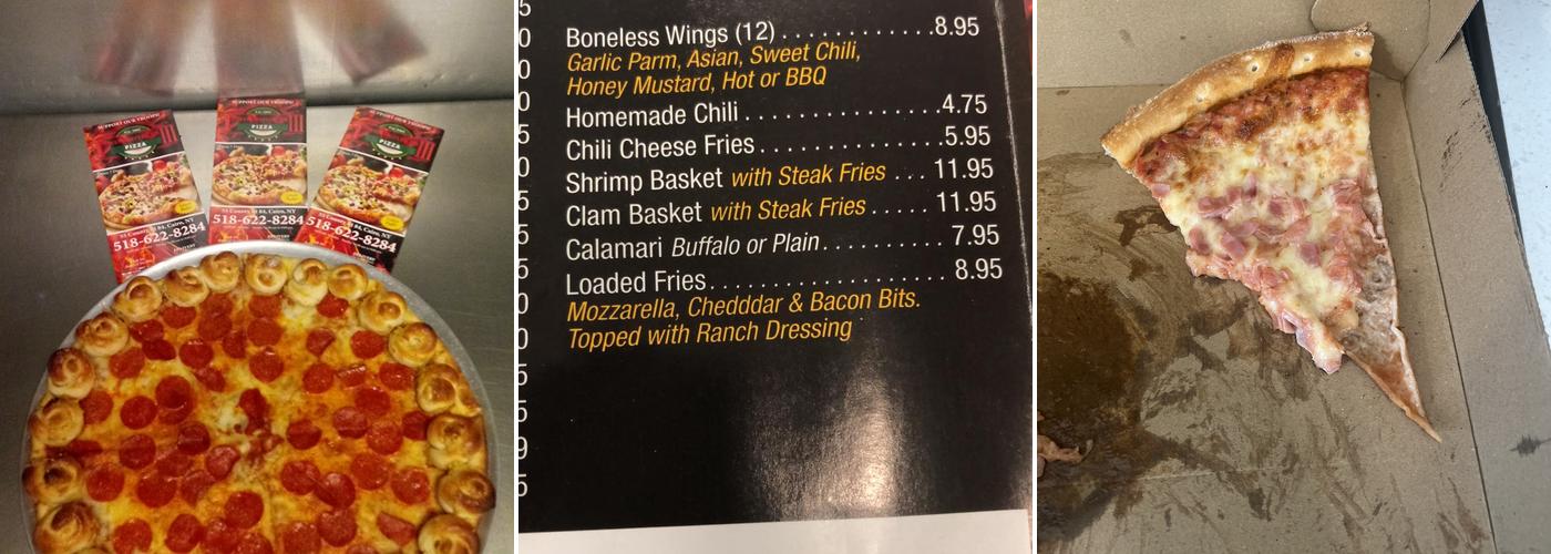 Two Brothers Pizza Menu