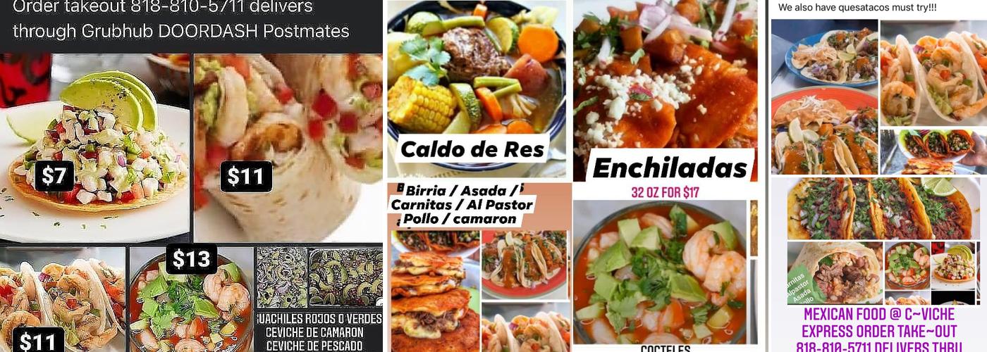 C~viche Express Mexican Restaurant Menu