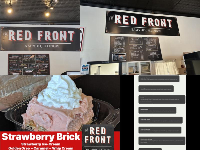 The Red Front Menu