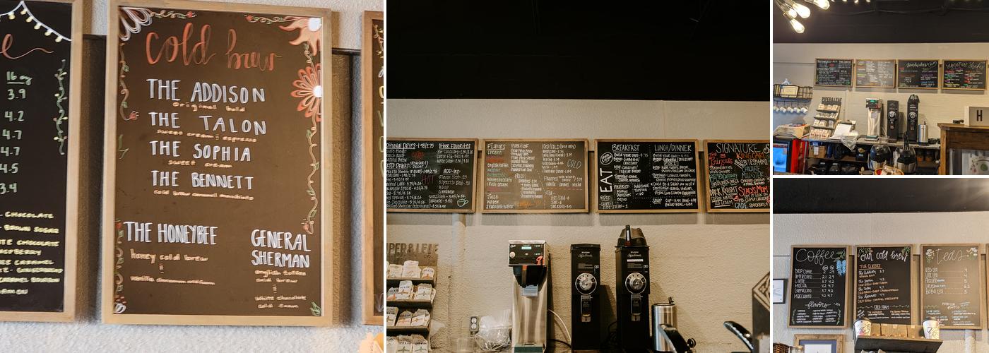 Four Knights Coffee Menu