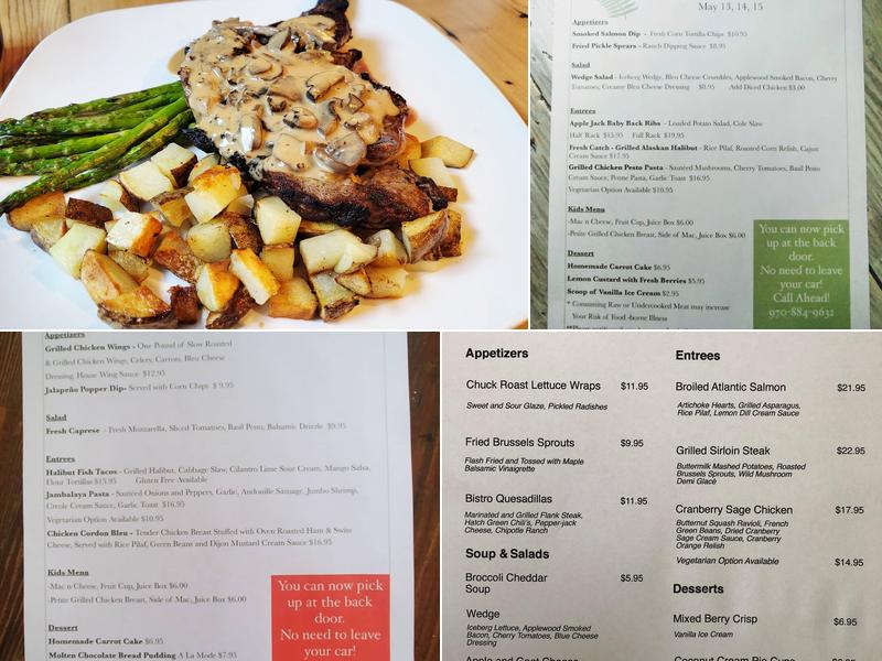 Mill Street Bistro Menu