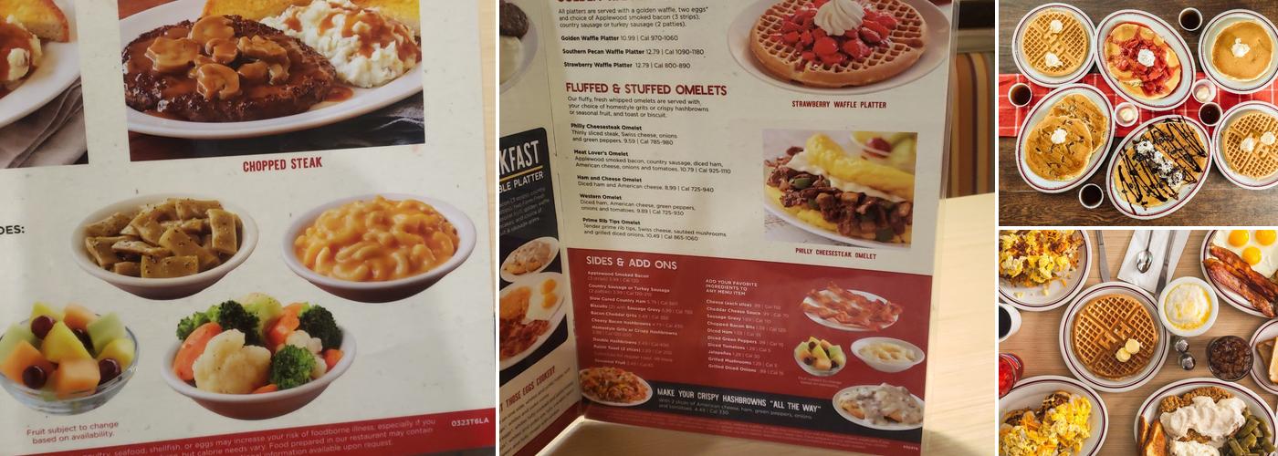 Huddle House Menu