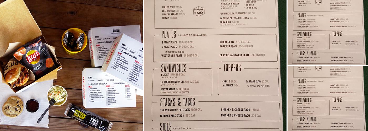 Dickey's Barbecue Pit Menu