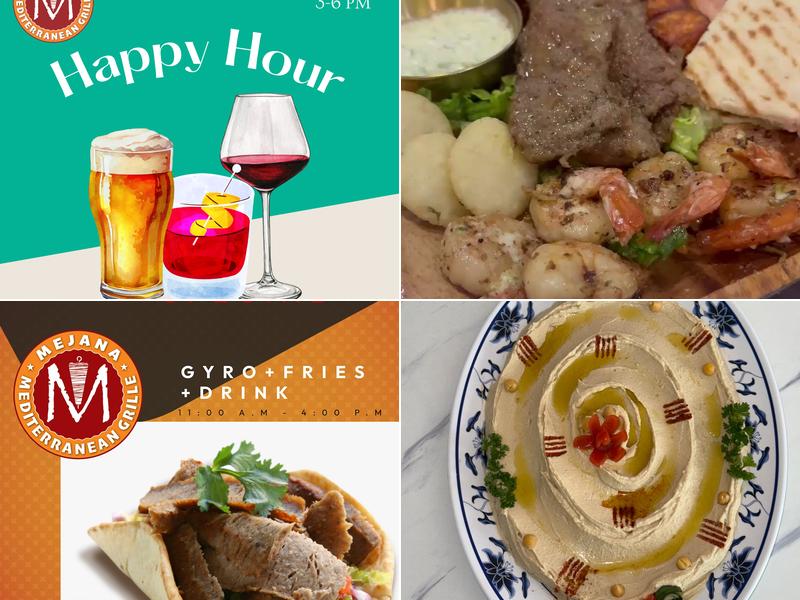 Mejana Grill & Bar Menu