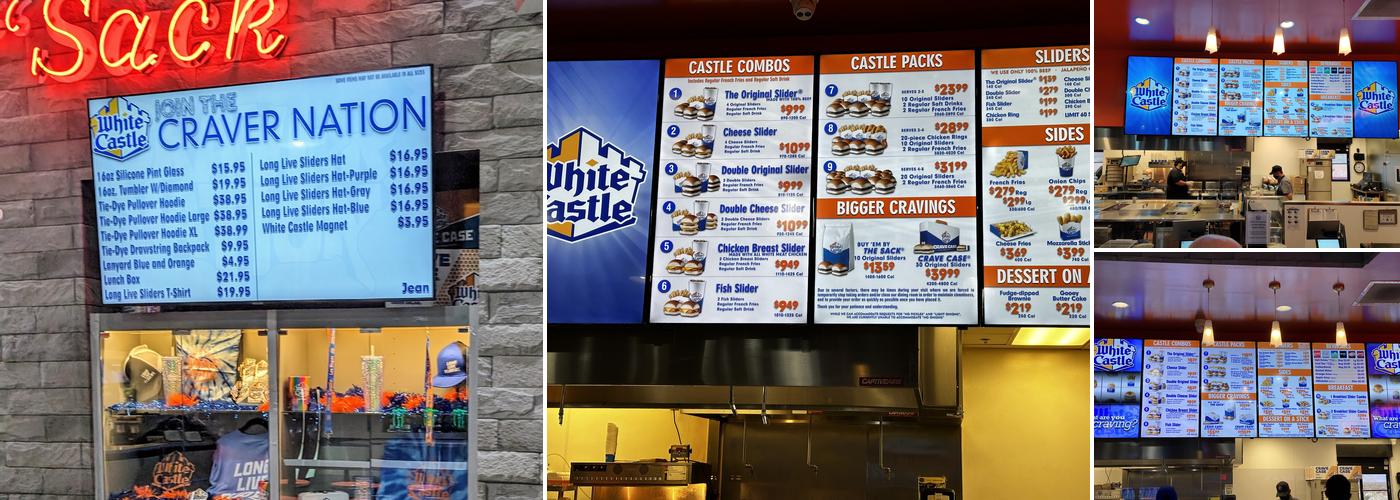 White Castle Menu