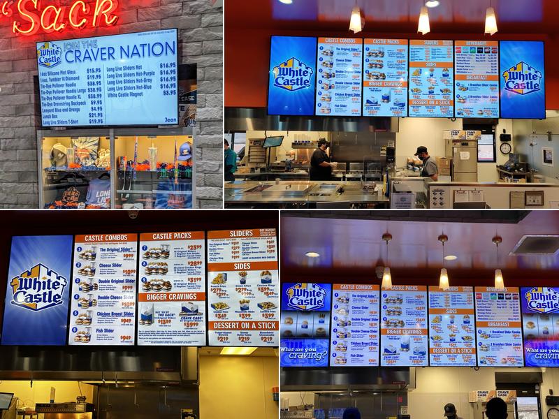White Castle Menu