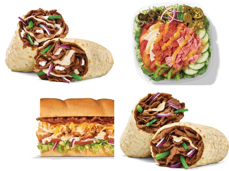 Subway Menu