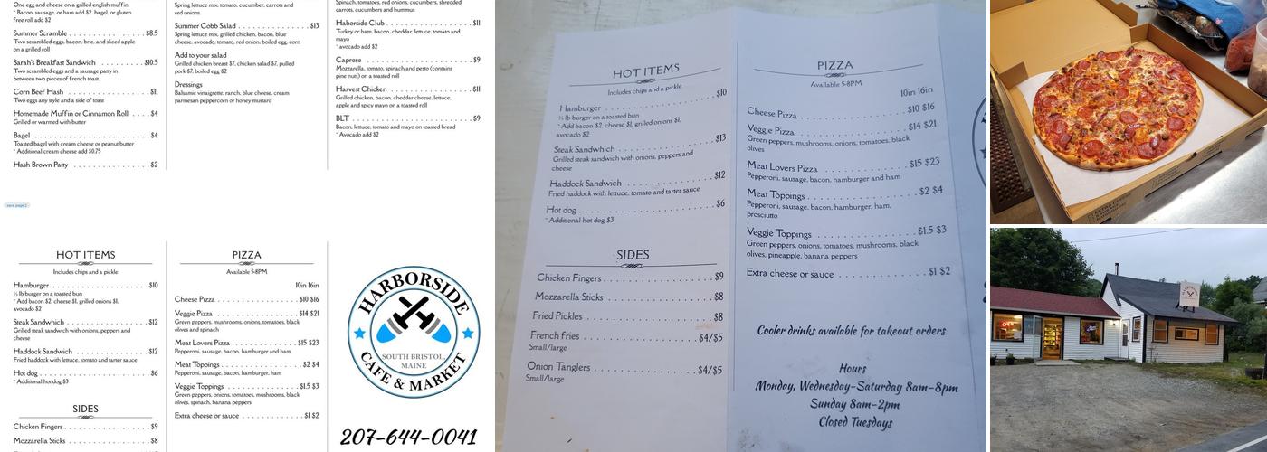 Harborside Market & Grill Menu
