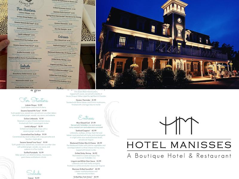 Block Island Oyster Bar and Grill Menu