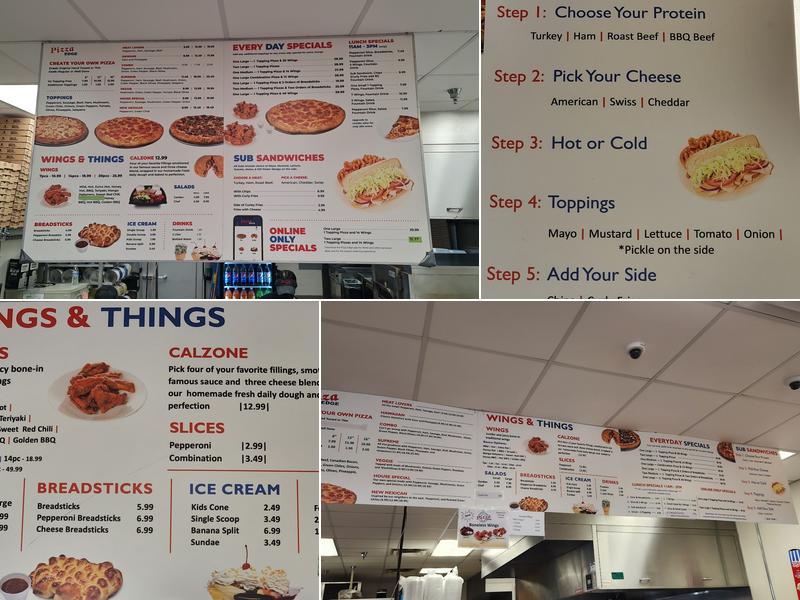 Pizza Edge Menu