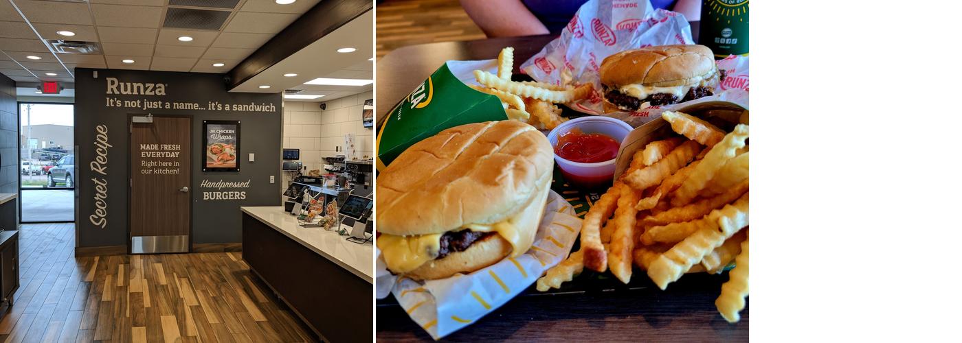 Runza Restaurant Menu