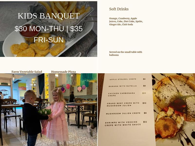 N’Joy Family Cafe Menu