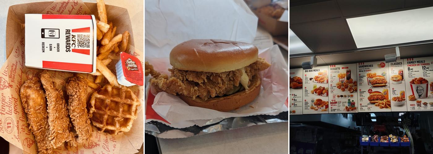 KFC Menu