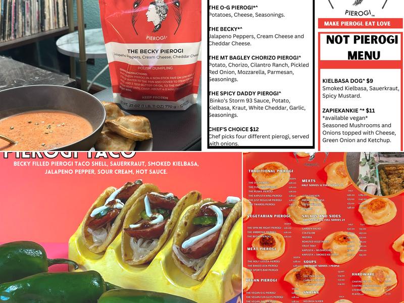Pietrzyk Pierogi Menu
