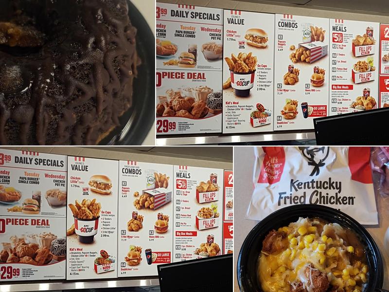 KFC Menu