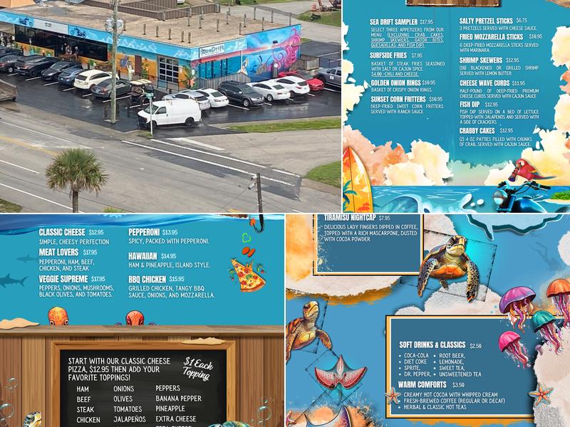 Seadrift sports bar & grill Menu