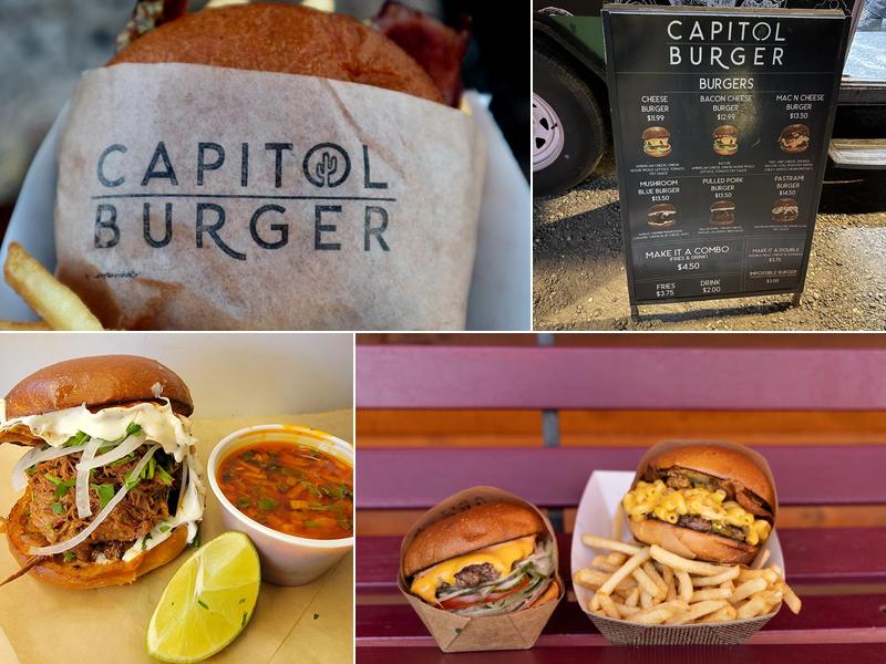Capitol Burger Menu