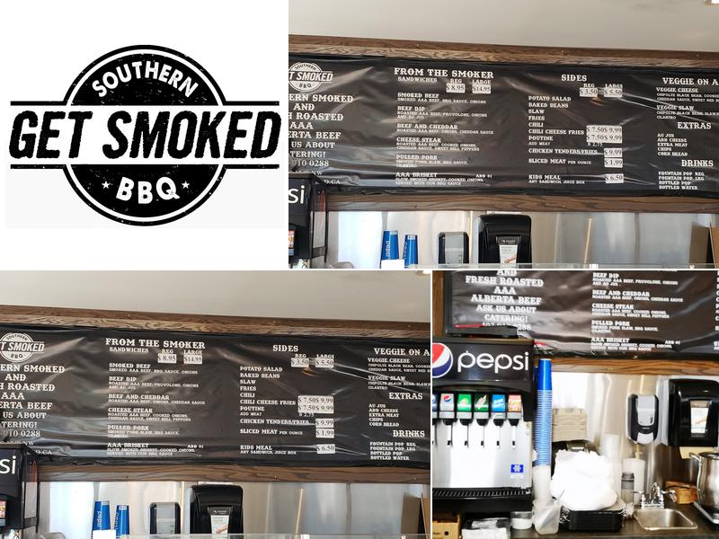 Get Smoked Southern BBQ Menu