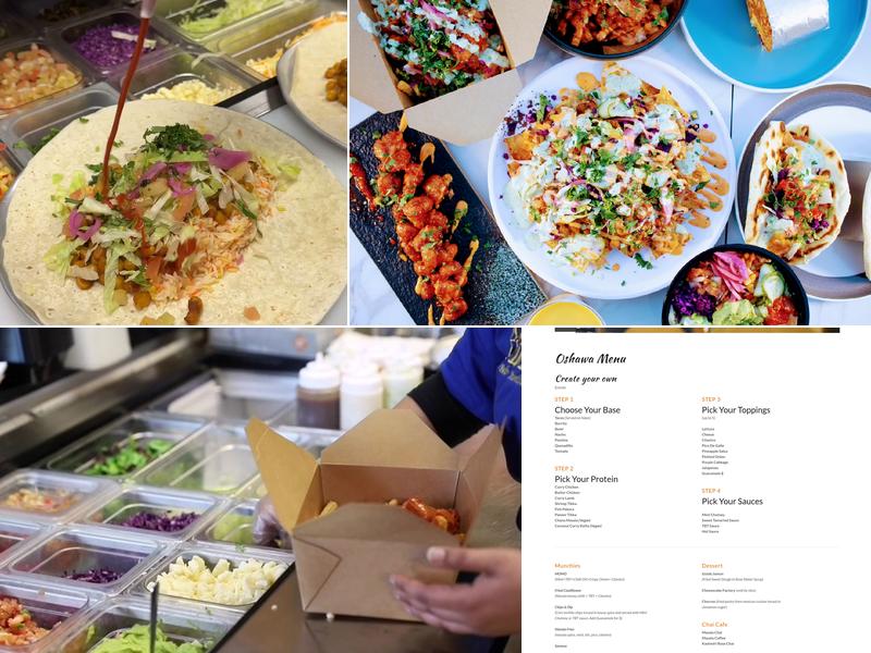 The Bollywood Tacos Menu