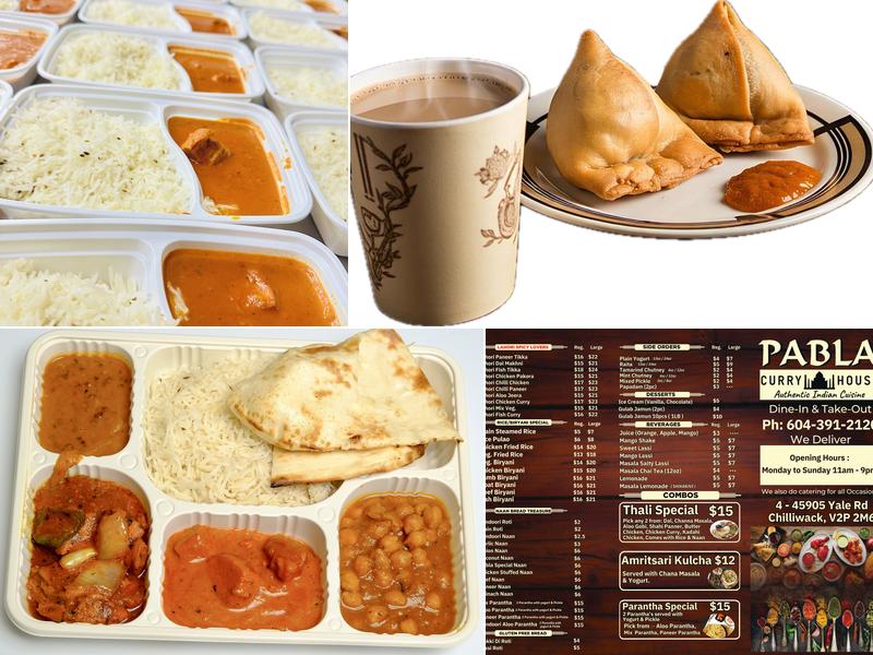 PABLA Curry House Menu