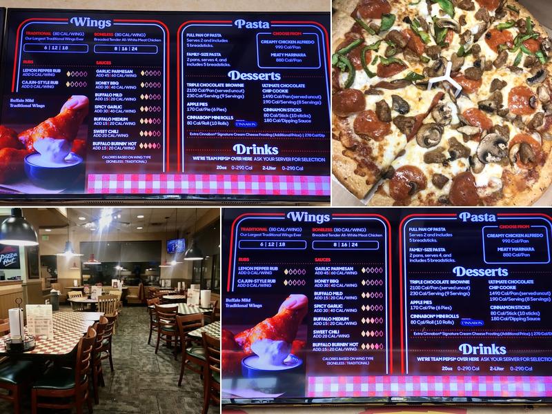 Pizza Hut Menu
