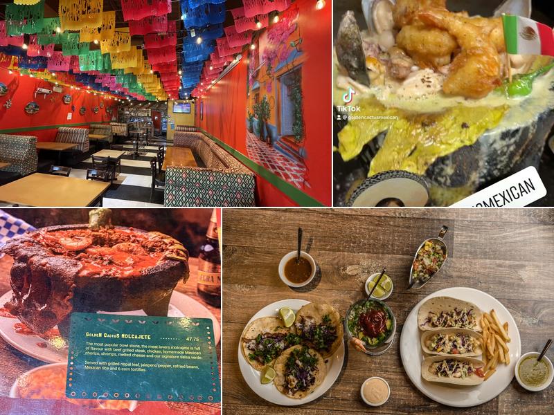 Golden Cactus Mexican Grill Menu